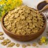 Flaked rapeseed meal